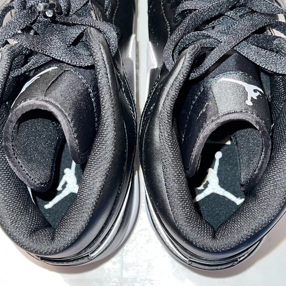 Air Jordan 1 Retro MCS Baseball Cleats Black Molded MEN'S 10 AV5354-001 NEW - Picture 14 of 15